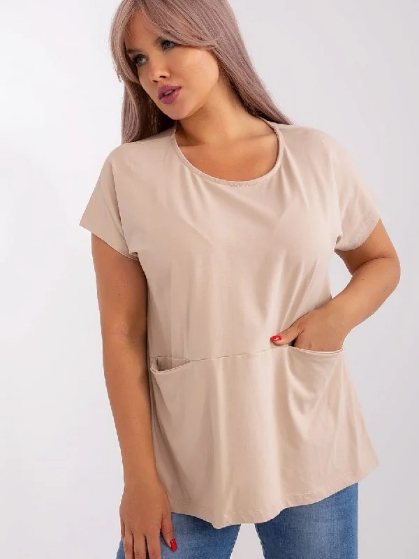 Plus size blouse Relevance Silky Draped Blouse