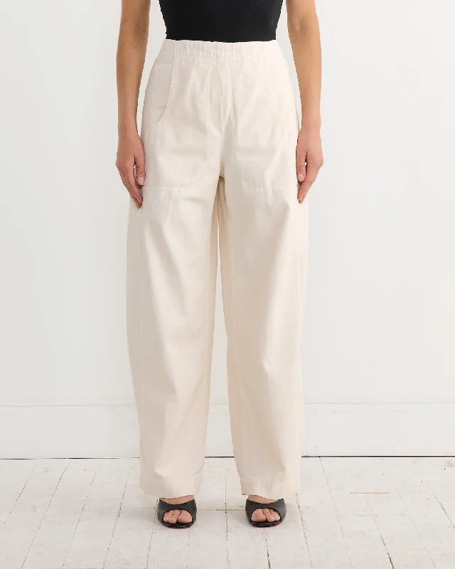 Tany Pant in Cream Classic Straight-Leg Pants