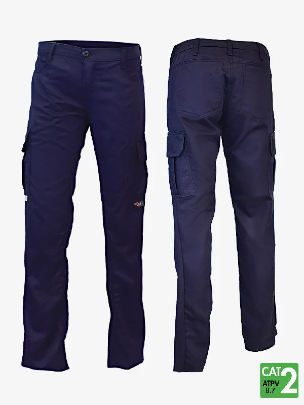 Women's Westex UltraSoft® 7 oz Cargo Pants - Style 671 - Navy Comfortable Cargo Pants Women's Westex UltraSoft® 7 oz Cargo Pants - Style 671 - Navy Comfortable Cargo Pants