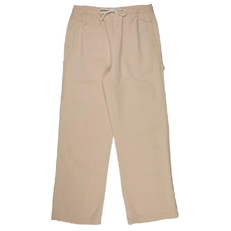 Santa Cruz Womens Pant Coombe Pant - Ecru Fleck Comfy High-Waist Jeans