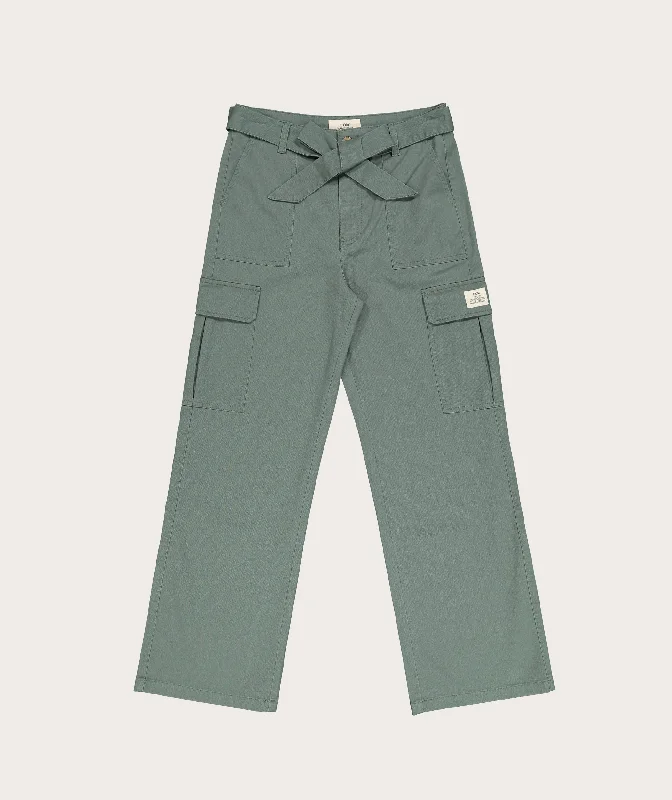 Ladies Cargo Pants - Olivine Elegant Trouser Pants