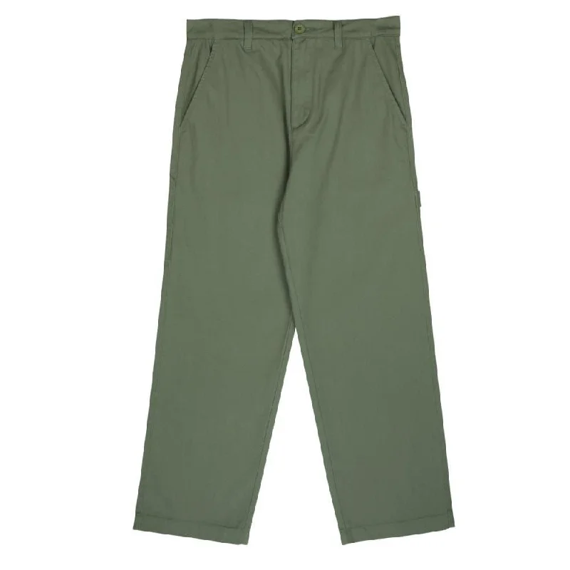 Santa Cruz Womens Pant Nolan Carpenter Pant - Sage Warm Wool Trousers
