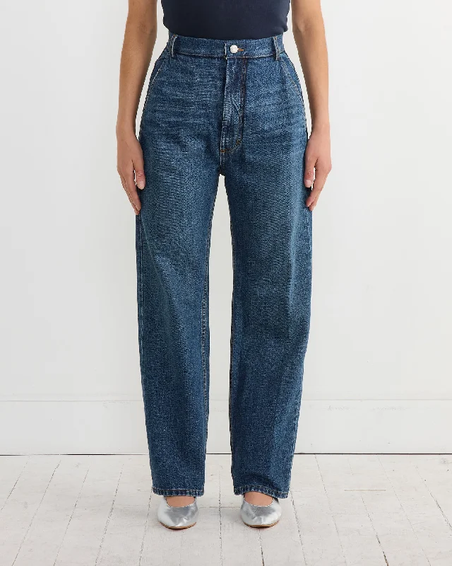 Presley Pant in Vintage Indigo Soft Cotton Pants