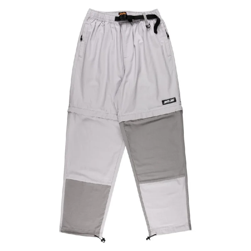 Santa Cruz Pant Darwin Pant - Light Grey Slim-Fit Khaki Pants