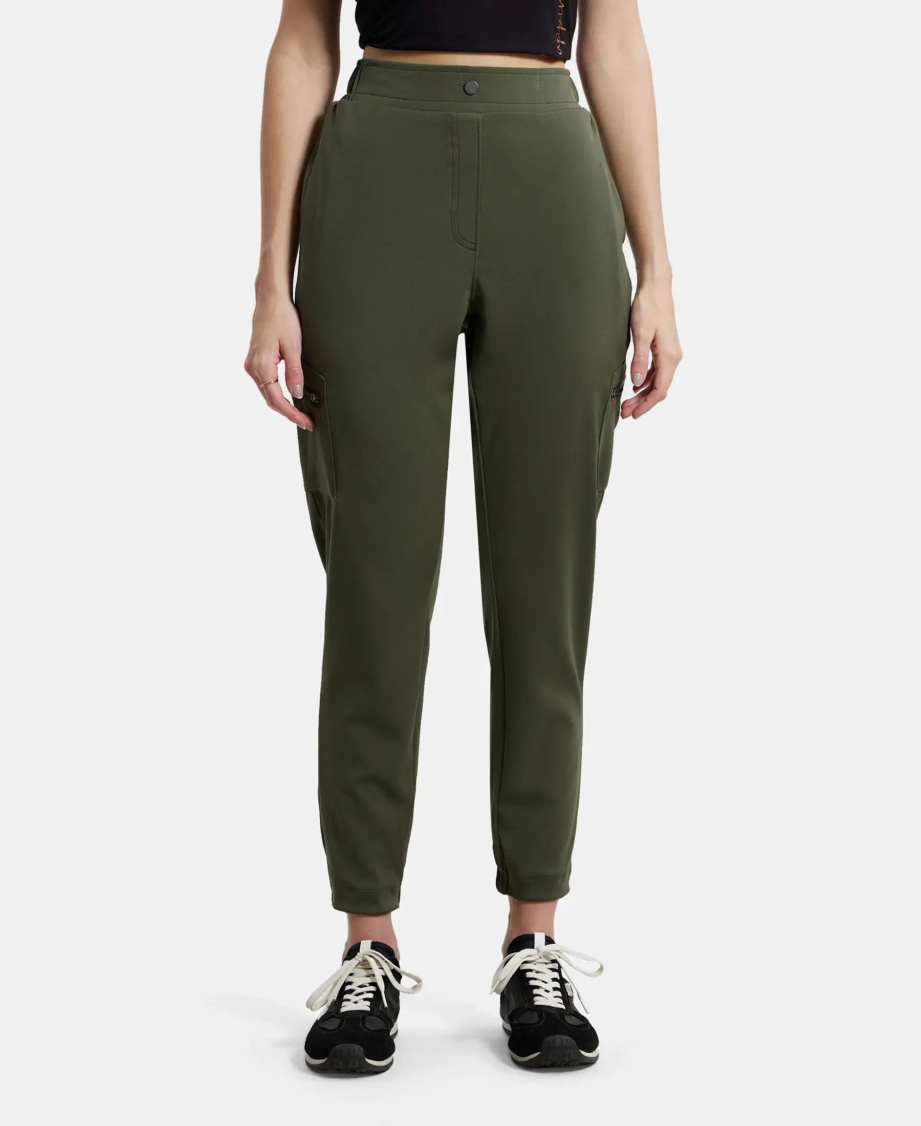 Microfiber Fabric Regular Fit Solid Travel Pants - Deep Depths Fashionable Sporty Pants Microfiber Fabric Regular Fit Solid Travel Pants - Deep Depths Fashionable Sporty Pants