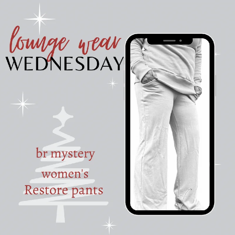 Ladies'  Restore Pant  {wide leg fit} (mystery) Trendy Printed Leggings