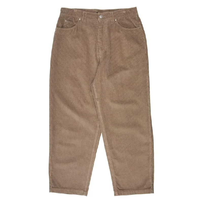 Santa Cruz Pant Big Pants - Biscuit Cord Sleek Black Pants