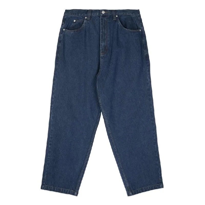 Santa Cruz Pant Big Pants - Classic Blue Trendy Velvet Pants