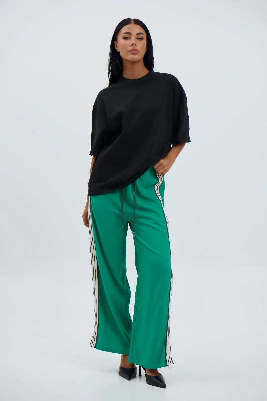 Leesa Pant Green Cozy Knit Pants