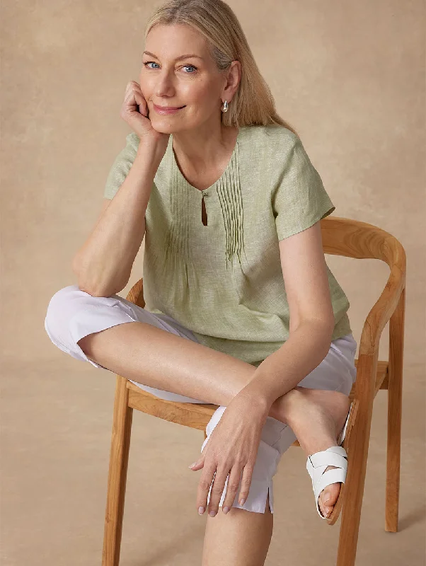Niya Blouse Lightweight Tunic Blouse