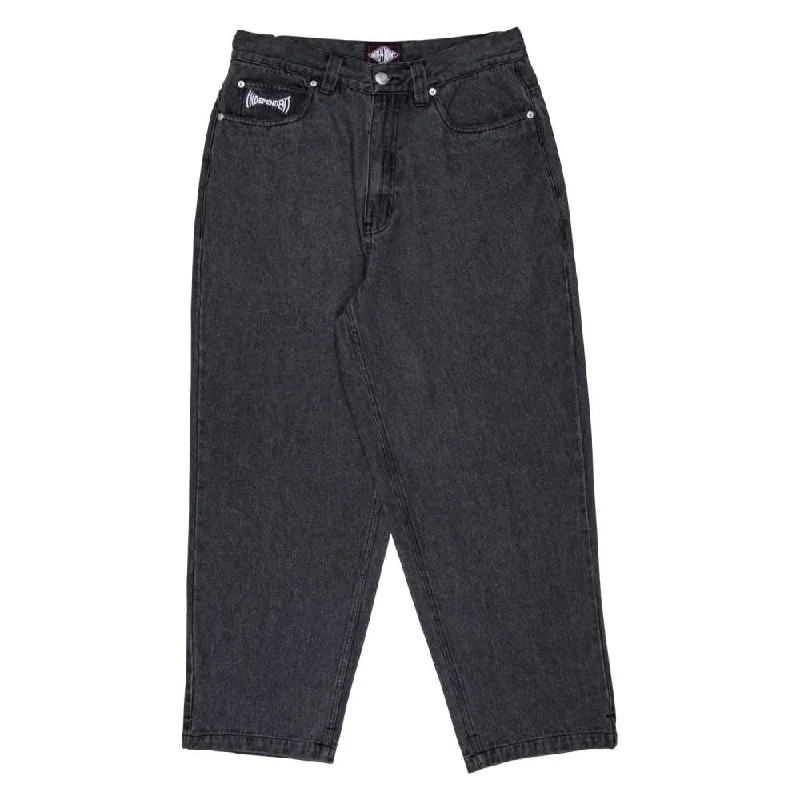 Independent Pant 215 Span - Black Stonewash Lightweight Jogger Pants
