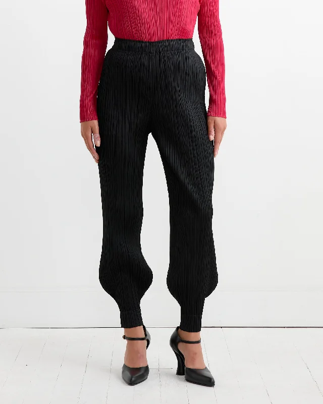 MC Oct Pant in Black Warm Wool Trousers