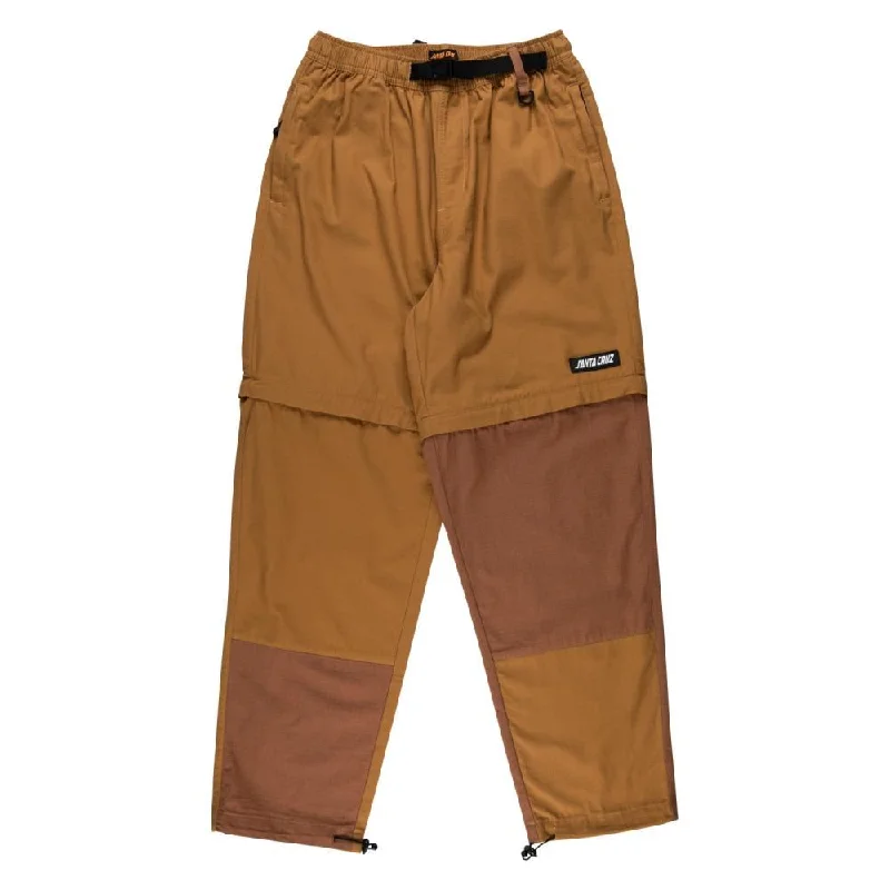 Santa Cruz Pant Darwin Pant - Camel Relaxed Linen Pants