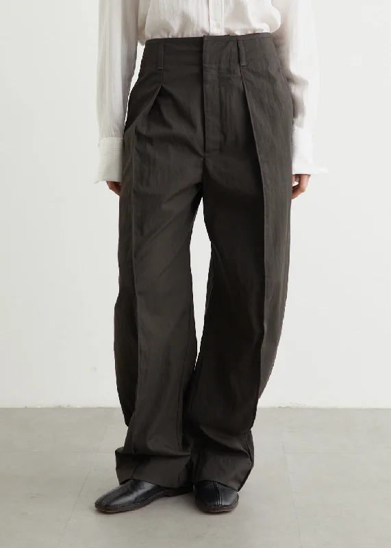 Curved Volume Pants Modern Skinny Pants