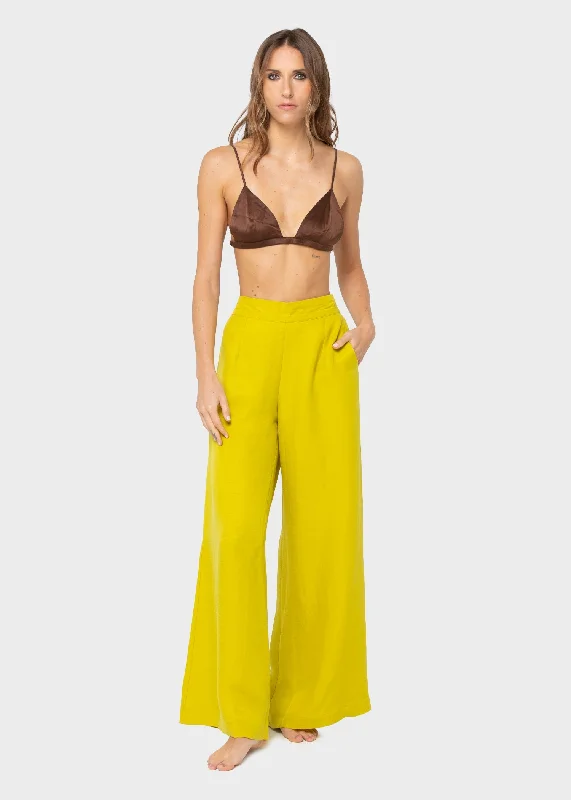 Citron Serengeti Lounge Pants Elegant High-Waist Pants
