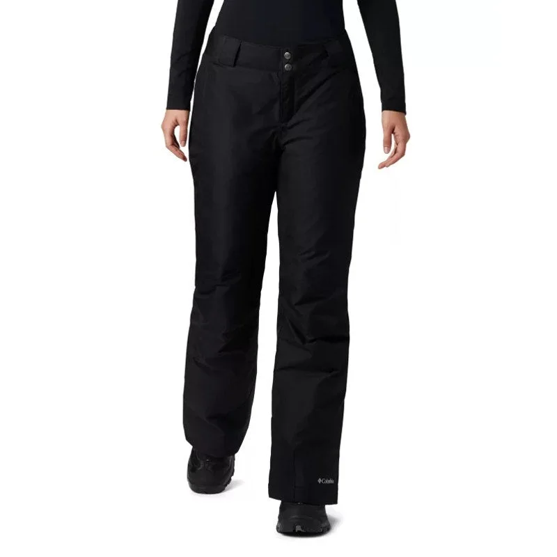 COLUMBIA Women's Bugaboo Snow Pants 2X Black Omni Heat Tech Waterproof NWT Comfortable Wide-Leg Pants