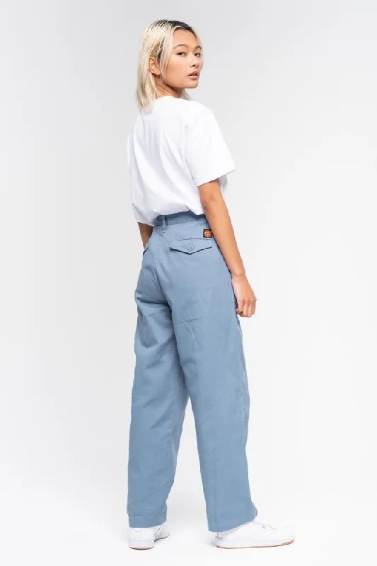 Santa Cruz Womens Pant Nolan Chino - Washed Navy Stylish Harem Pants