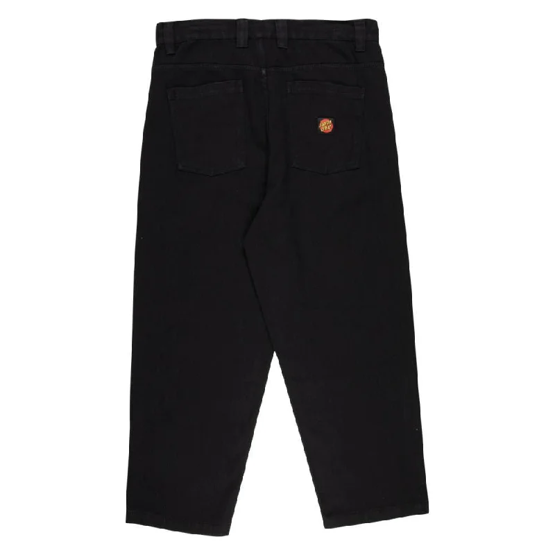 Santa Cruz Pant Big Pants - Black Formal Wide-Leg Pants