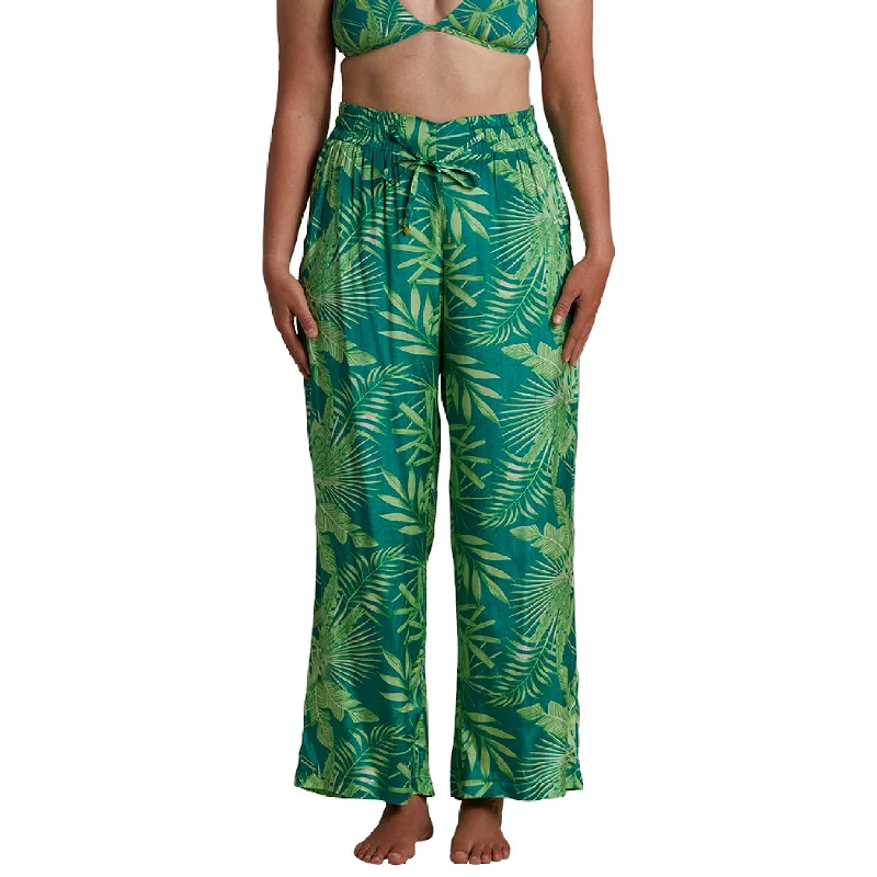 Womens Secret Beach Pant - Jade Trendy Printed Leggings
