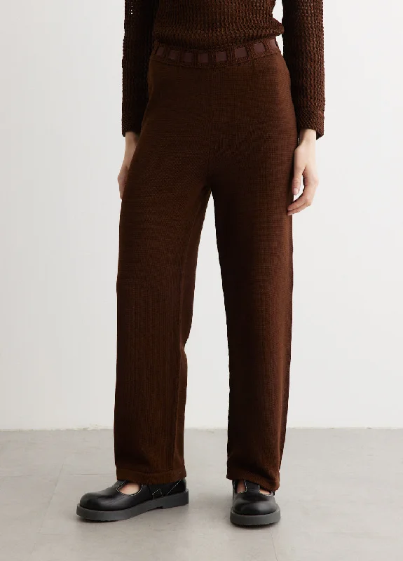 Johnny Knit Pants Relaxed Lounge Trousers