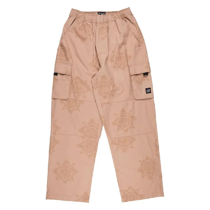 Santa Cruz Pant Trooper Cargo Pant - Taupe Rose Comfortable Wide-Leg Pants