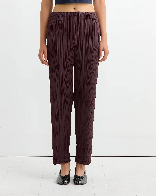 MC Sept Pant in Dark Brown Comfortable Maternity Pants