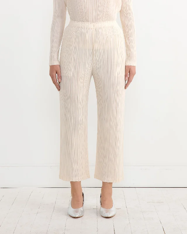 MC Dec Pant in Off White Formal Stretch Pants
