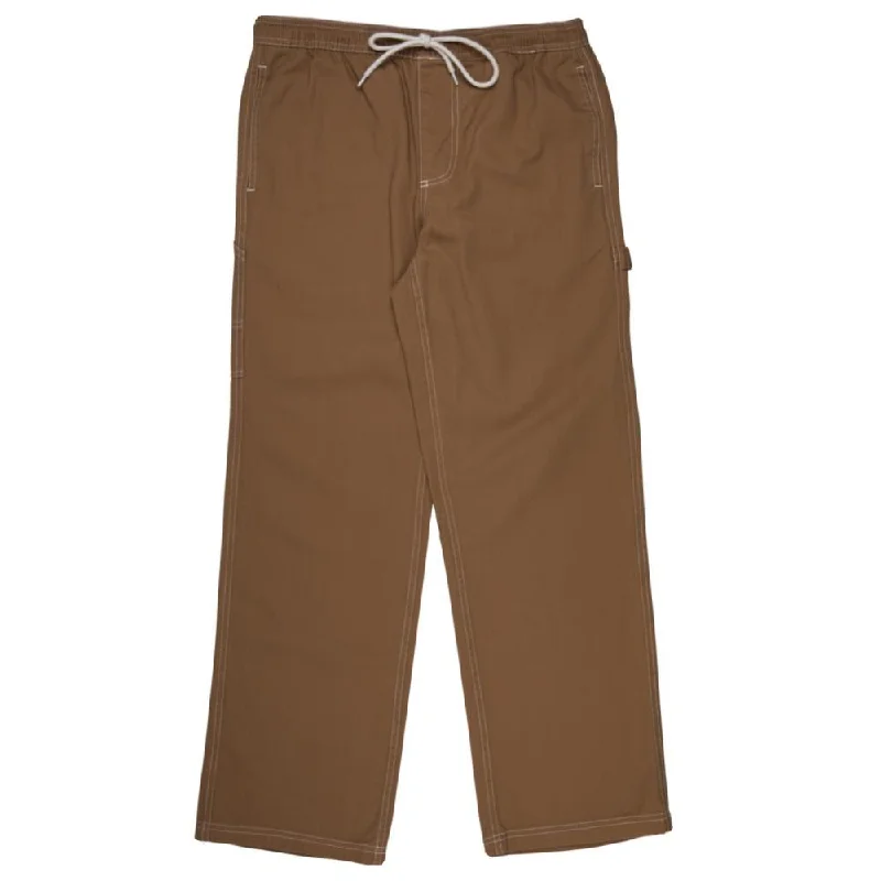 Santa Cruz Womens Pant Coombe Pant - Brown / White Modern Skinny Pants