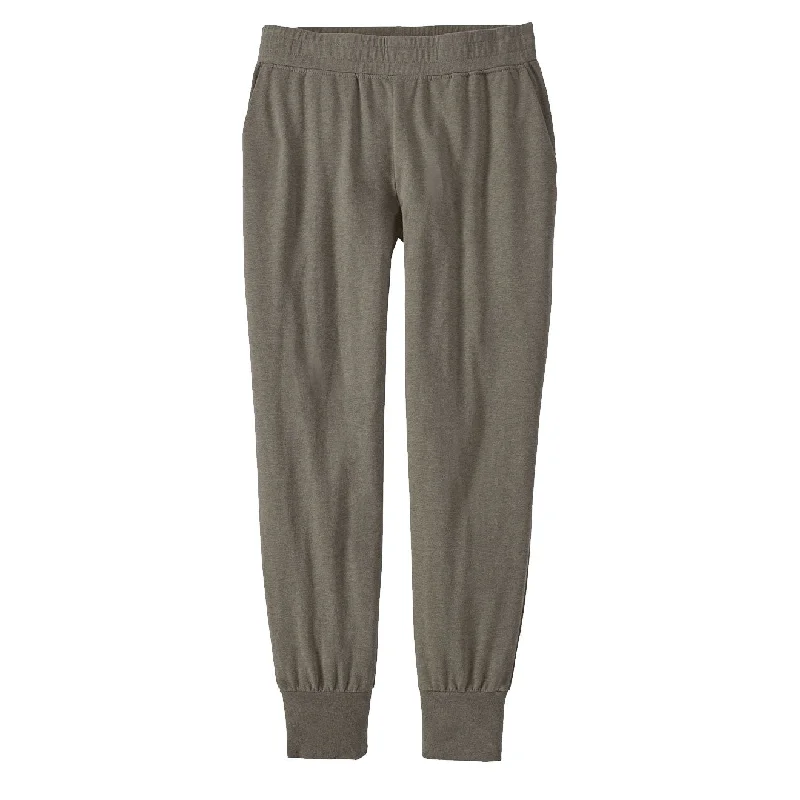 Patagonia Womens Ahnya Pants Garden Green Cozy Knit Pants