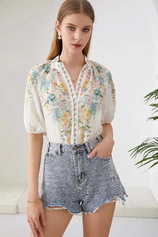 GDS CELESTE BLOUSE - MINT Sleeveless Chiffon Blouse