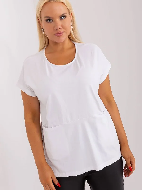 Plus size blouse Relevance Classic Striped Blouse