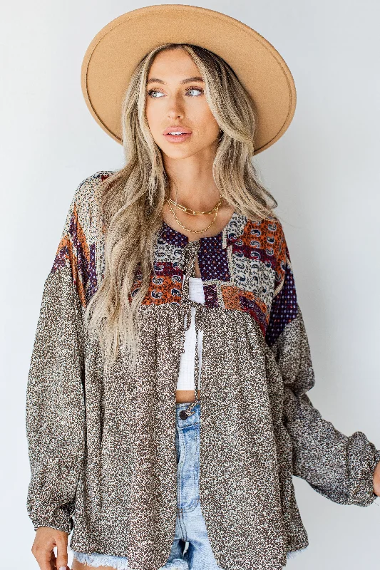 Take Me On An Adventure Blouse Backless Summer Blouse