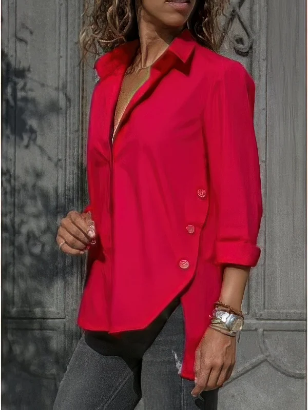 Work-to-Weekend Blouse Elegant Silk Blouse