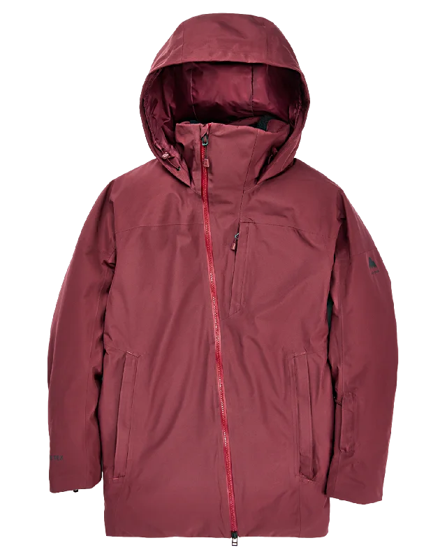 Burton Women's Pillowline Gore-Tex 2L Snow Jacket - Almandine Modern Contemporary Chic