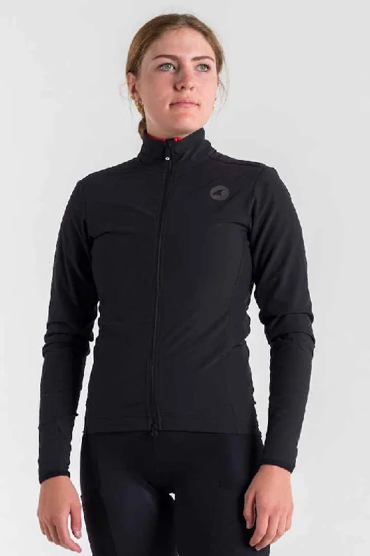 Women's Alpine Thermal Jacket Collared Crew Neck Turtle Neck