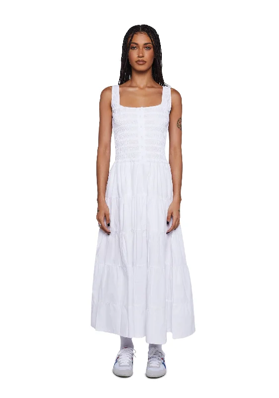 Koizumi Maxi Dress Trendy Fit-and-Flare Maxi Dress