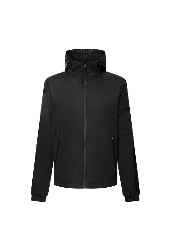 Guillaume Hooded Jacket Tiered Jacket Buttoned Jacket Zippered Jacket