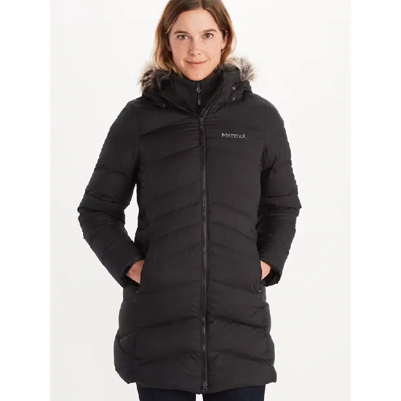 Marmot Montreal Ski Jacket Womens 2025 A-Line Jacket Boat Neck Shawl Collar