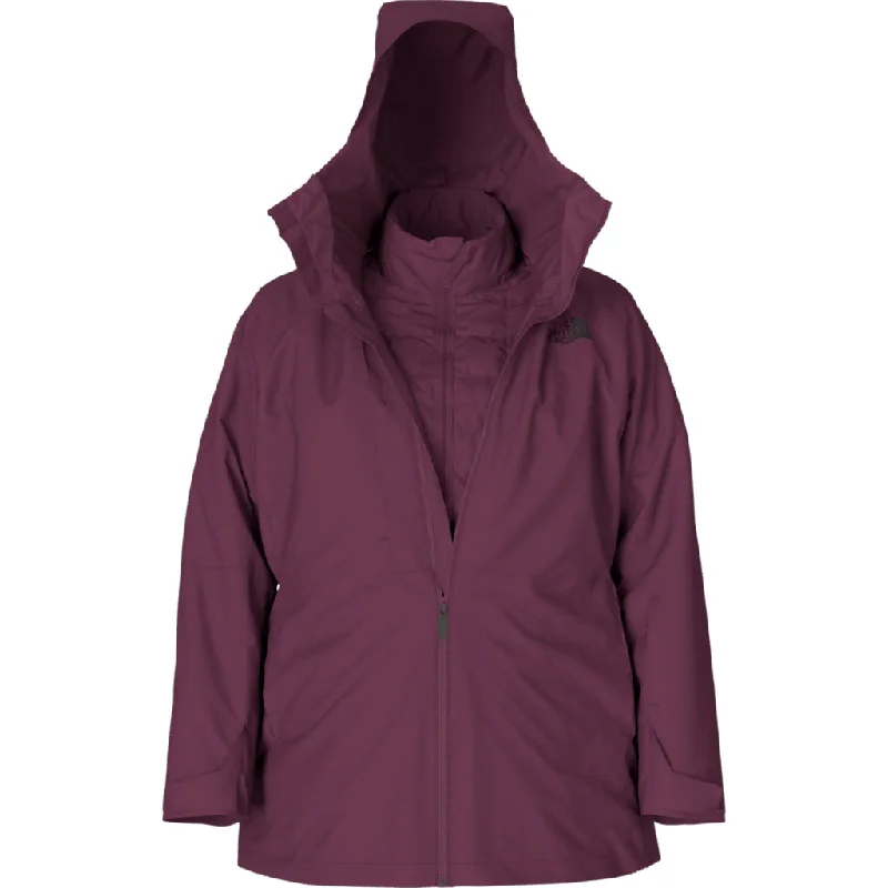 North Face Plus ThermoBall Eco Snow Triclimate Jacket (NF0A7WYI) Womens 2024 Knit Jacket Woven Jacket Fleece Jacket