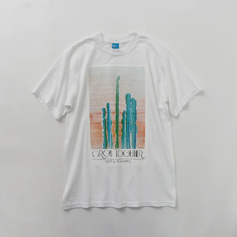 GOOD ON(グッドオン) LeftyArt×Good On カクタス SS TEE Wool Fabric Cashmere Fabric Tweed Fabric GOOD ON(グッドオン) LeftyArt×Good On カクタス SS TEE Wool Fabric Cashmere Fabric Tweed Fabric