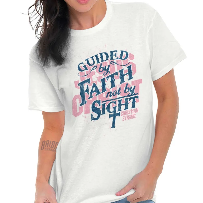 Not By Sight T Shirt Modern Contemporary Chic