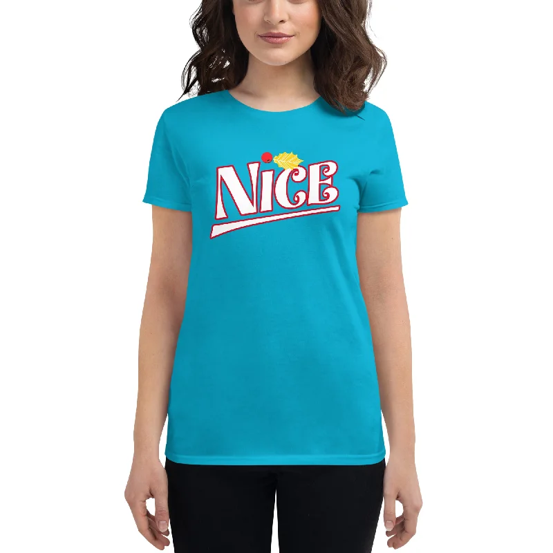 Nice Women's short sleeve t-shirt Cozy Warm Stylish