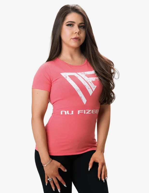 NU ATTITUDE TEE PINK Casual Formal Business