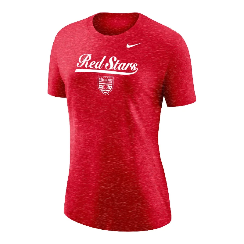 Women's Nike Red Stars Devoted Red Tee Plaid T-Shirt Polka Dot Checkered
