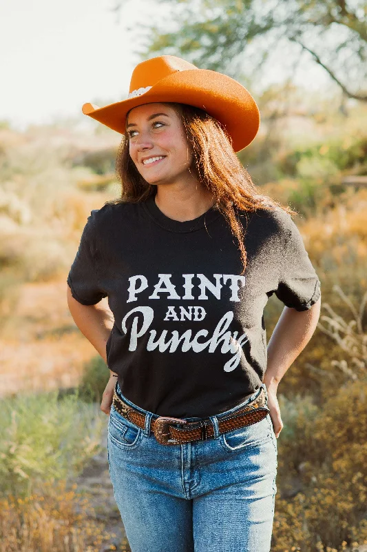Paint and Punchy Tee Print Jacquard Patchwork