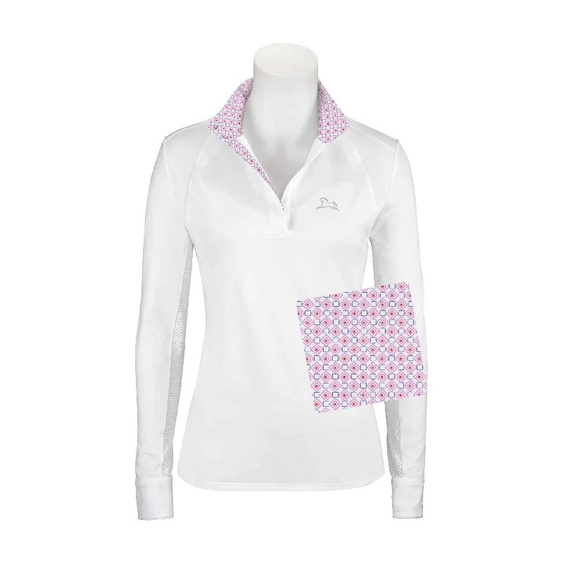 RJ Classics Women's Maddie 37.5 Show Shirt Seamless Knitted Crochet
