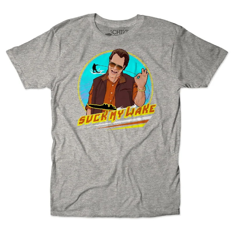 Suck My Wake Unisex Tee Casual Formal Business