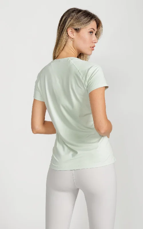 Women's Lux-Tech Shirt in Dewkist Wool Fabric Cashmere Fabric Tweed Fabric