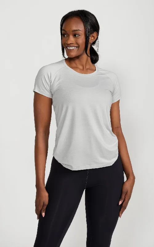 Women's Lux-Tech Shirt in Lunar Rock Layered Multi-layer Single Layer