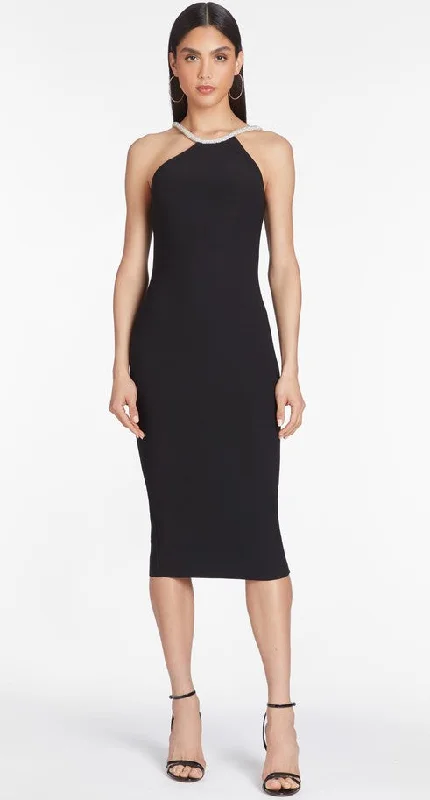 Amanda Uprichard Laren Dress - Black